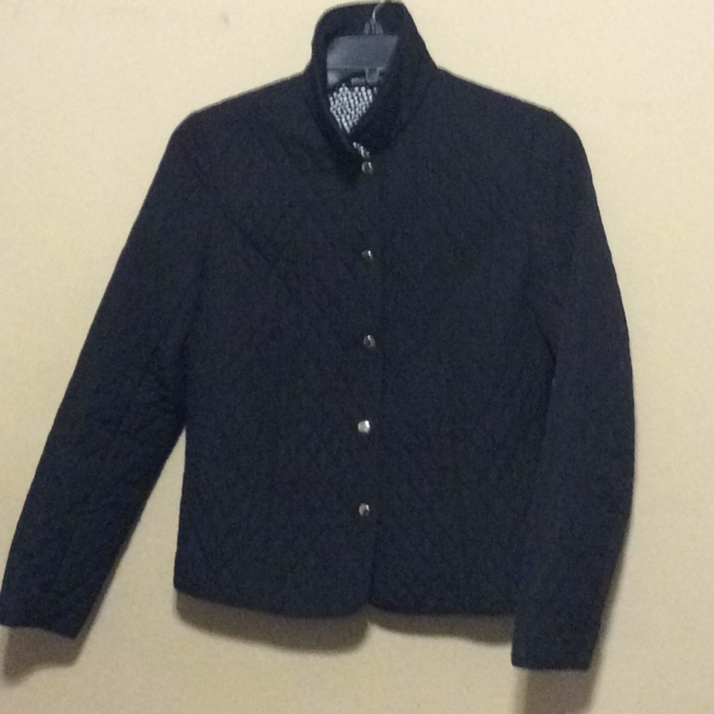 BRIGGS NEW YORK Black quilted Jacket